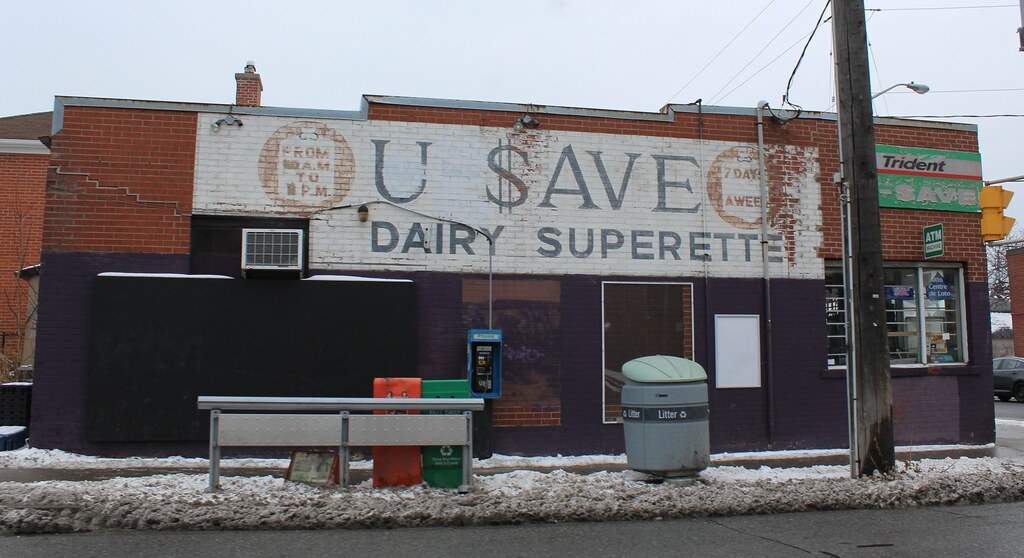 Toronto Ghost Sign U ave Dairy Superette 128 Pritchard Av… Flickr