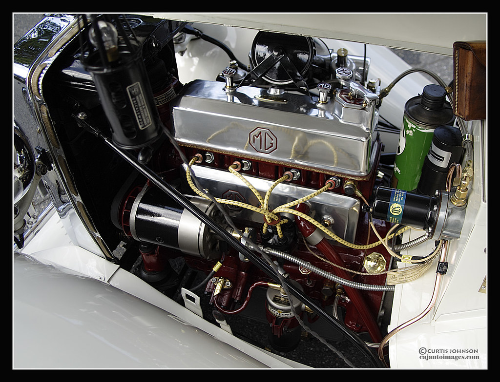 MG TC Engine 1 better view Curtis Johnson Flickr