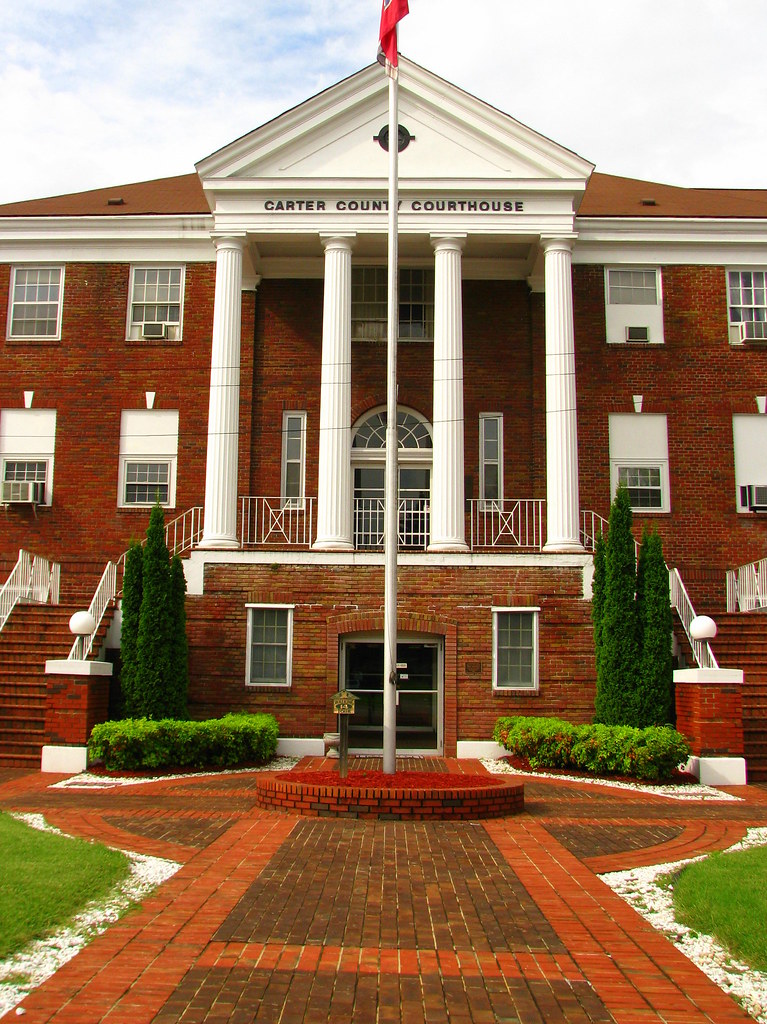 Carter Co. Courthouse Elizabethton, TN In 1852, Carter C… Flickr