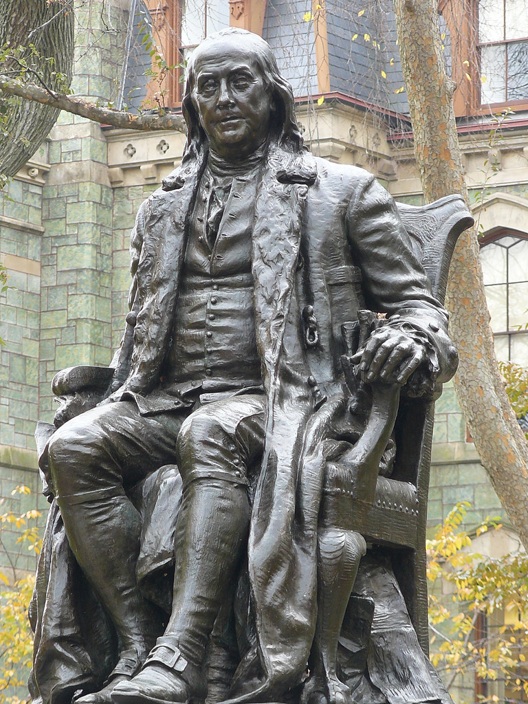 Ben Franklin Statue, University of Pennsylvania Benjamin F… Flickr