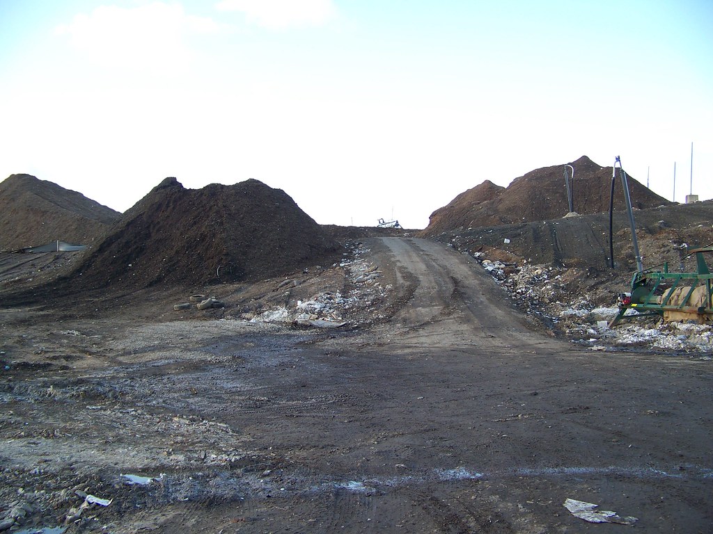 landfill Northampton MA landfill; piles of daily cover knabe19 Flickr