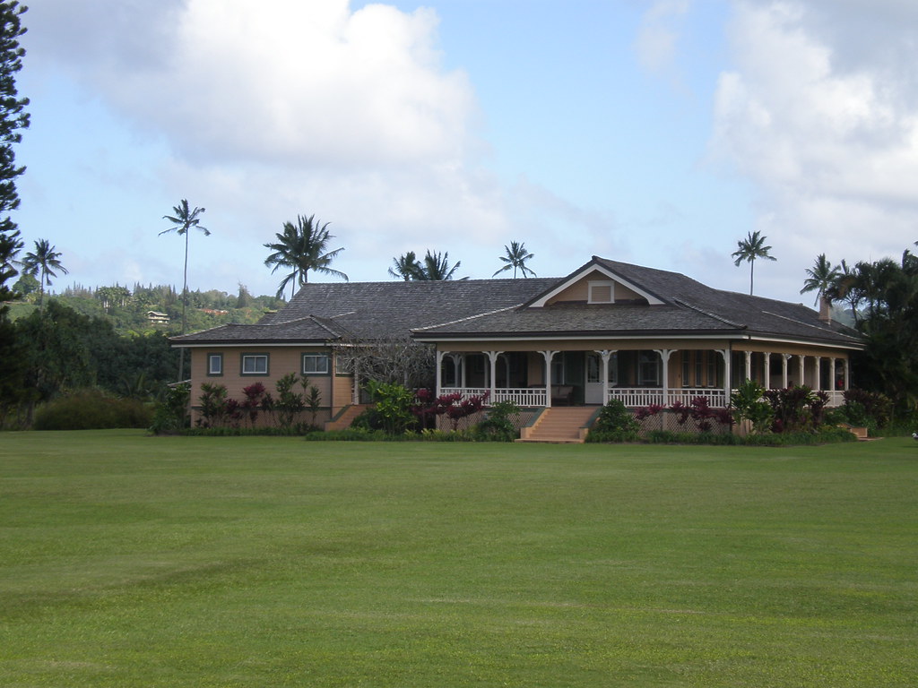 Albert Spencer Wilcox beach house, Hanalei, Kaua‘i Flickr