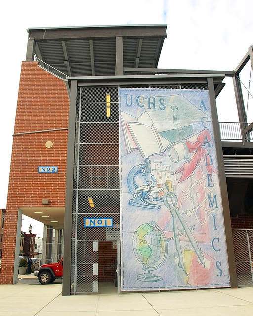 UCHS ACADEMICS Poster, Roosevelt Stadium, Union City, New Jersey a