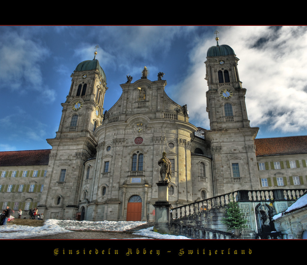 Einsiedeln Abbey Switzerland The Romanesque and the Goth… Flickr