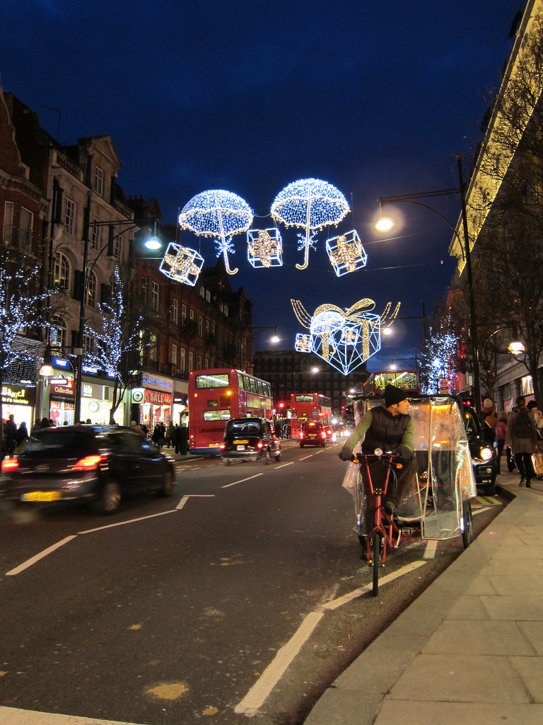 Oxford street xmas lights Altaaf kazi Flickr