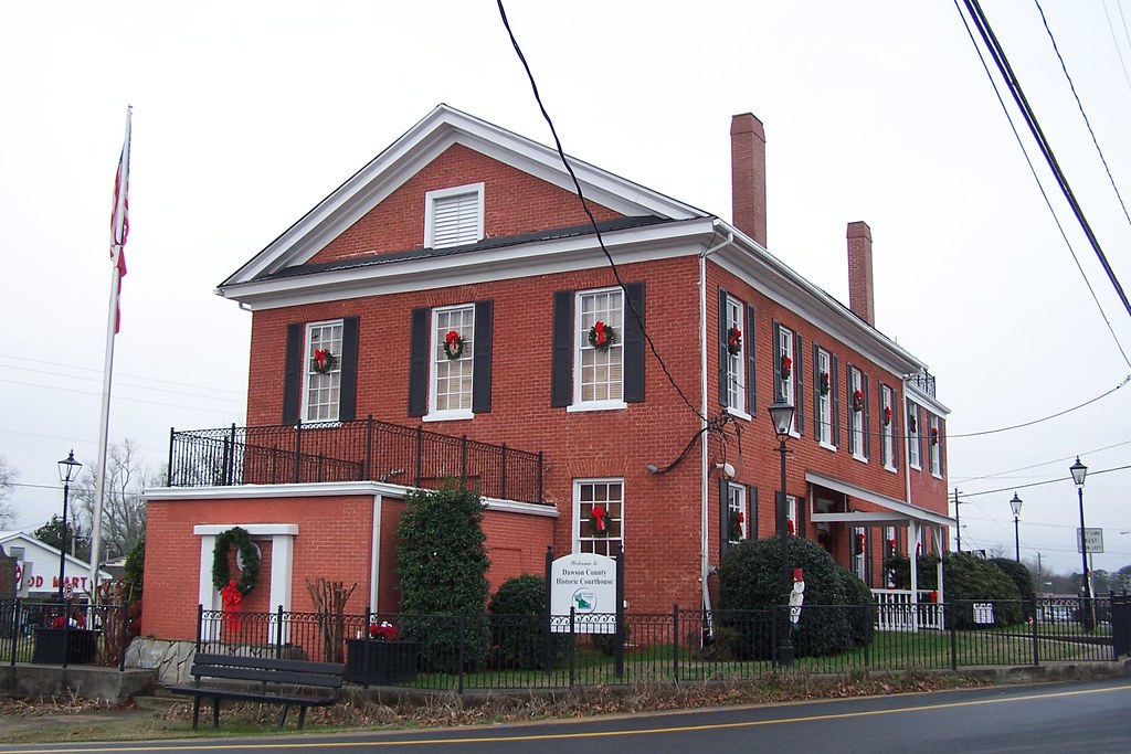 Dawson County Historic Courthouse Built in 1860 Flickr