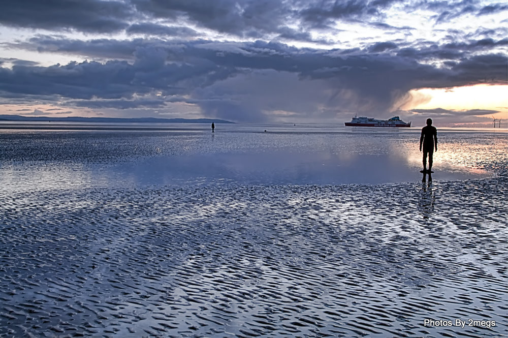 Sunset at Blundellsands Crosby Liverpool Anthony Flickr