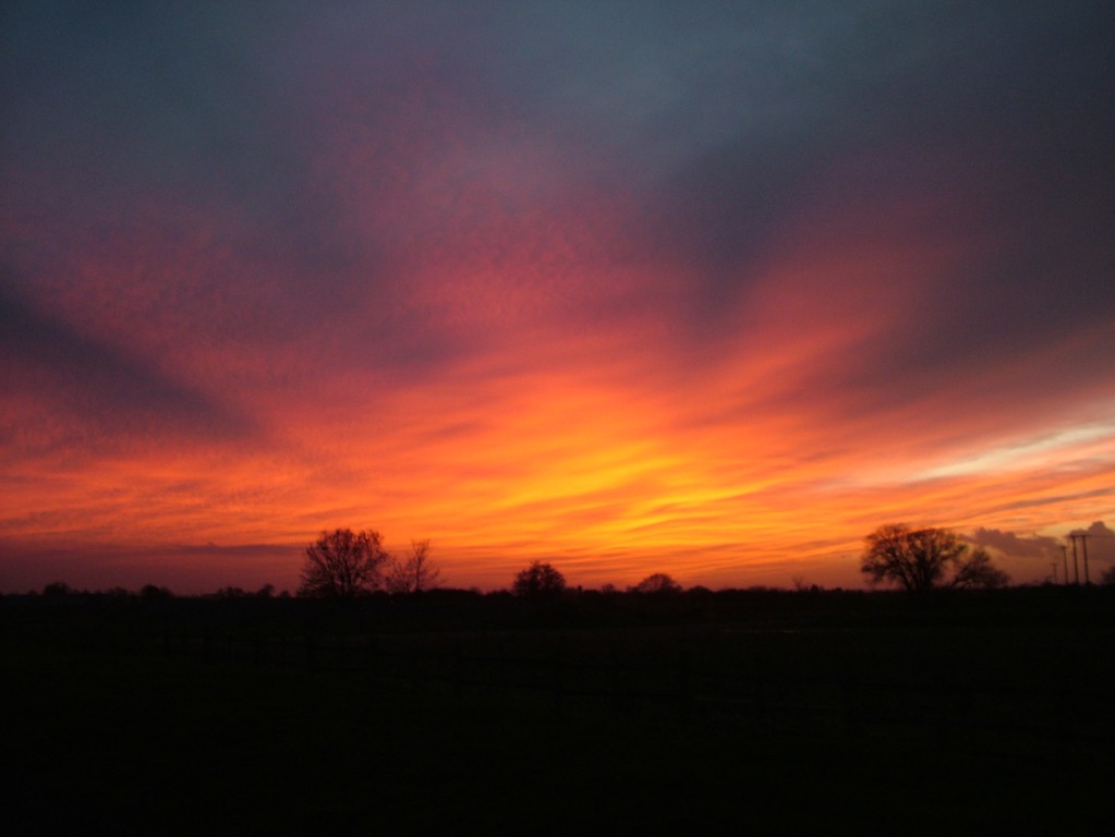 Sunset over Coningsby Sunset over Coningsby. 11th Dec 2006… Flickr