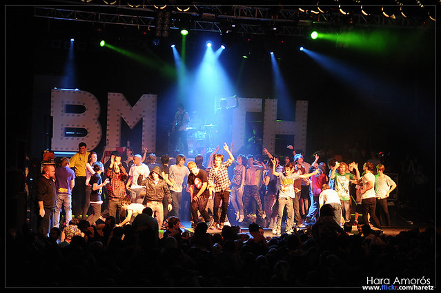 Bring Me The Horizon (stage invasion) O2 Academy Birming… Flickr