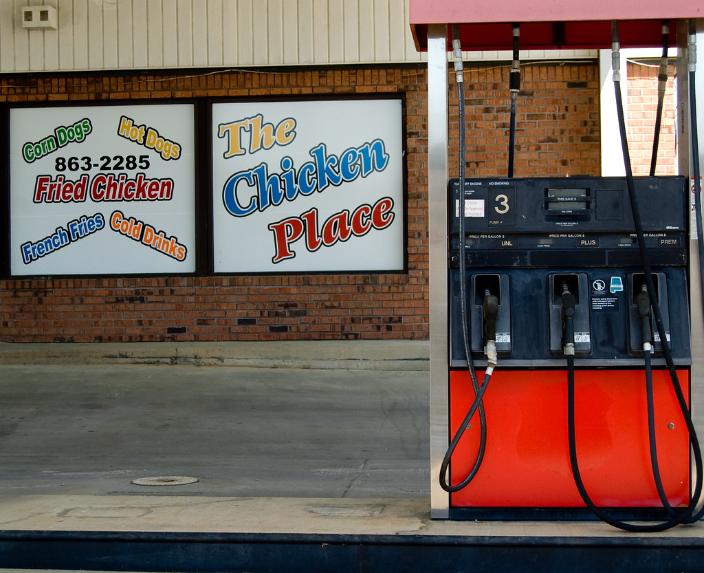 The Chicken Place Gotta love that gas station chicken! The Goat