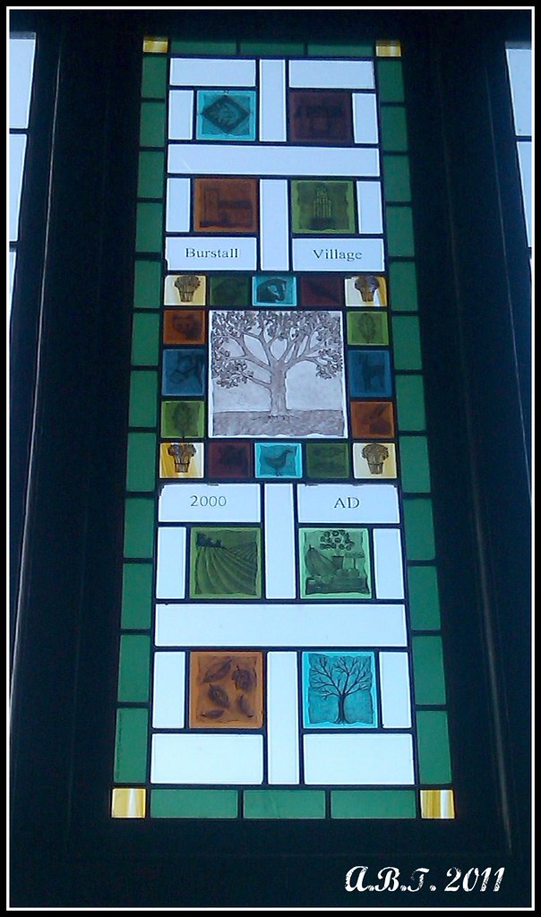 Burstall Village Hall Window Alan B Thompson Flickr
