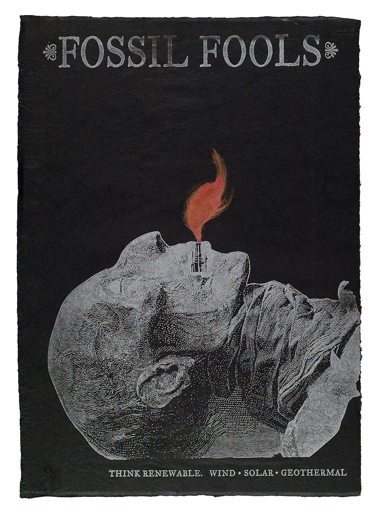 Fossil Fools by Bill Moran Poster Offensive Flickr