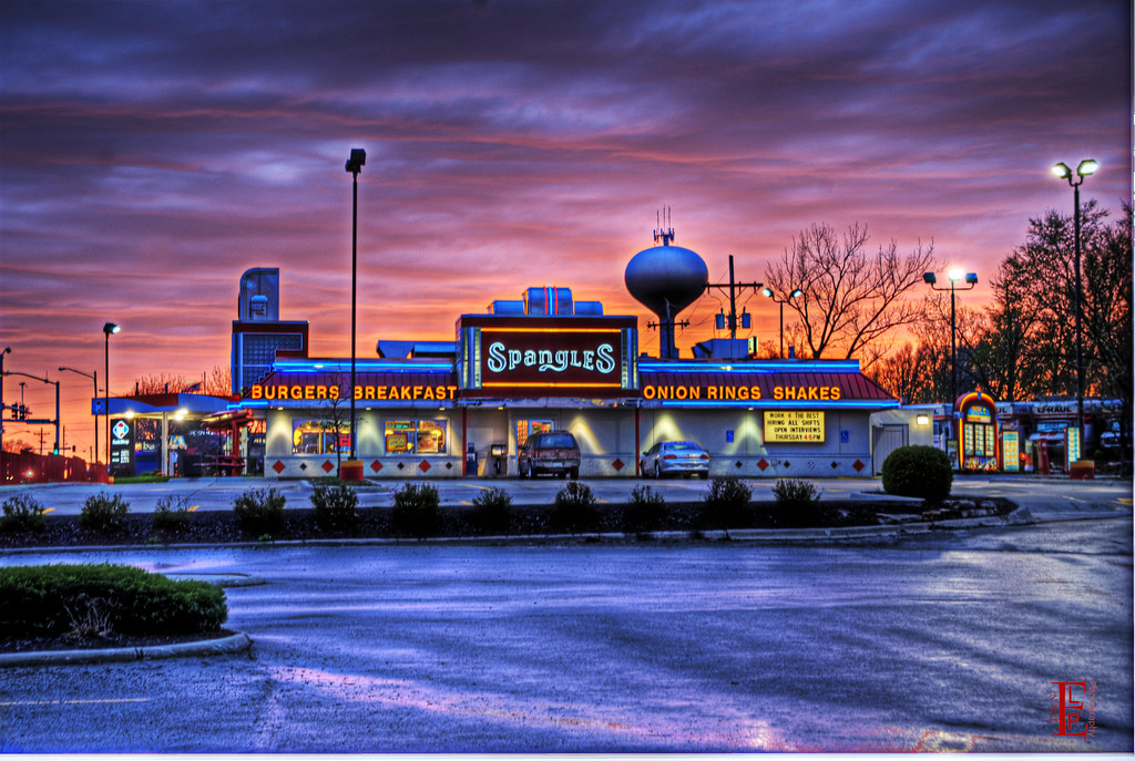 Spangles A local classic burger joint! Very busy with movi… Flickr