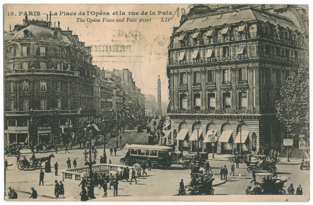 Opéra, Place & rue de la Paix_J. Cormault & LIP (Editions … Flickr