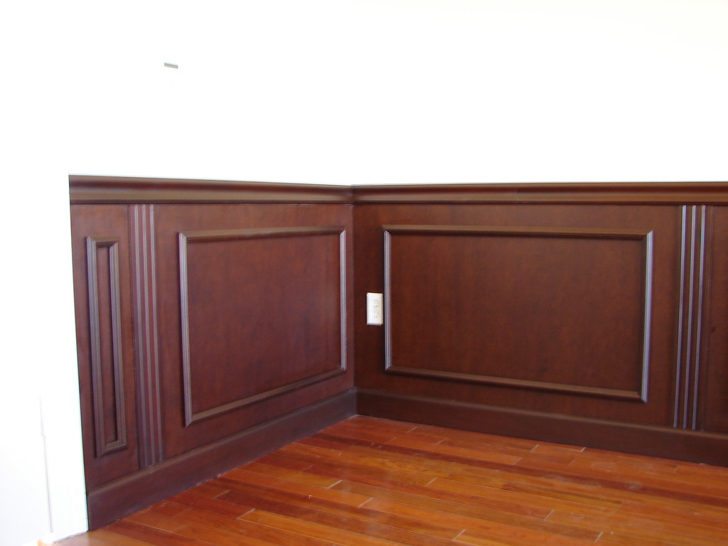 Mahogany Wood Wall Panel, Solid More Floor Designs Availab… Flickr