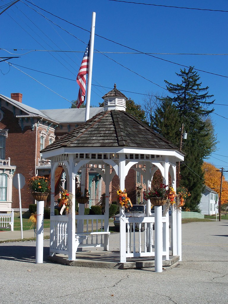 OH Sardis Gazebo Gazebo in Sardis, Ohio. Ken Flickr