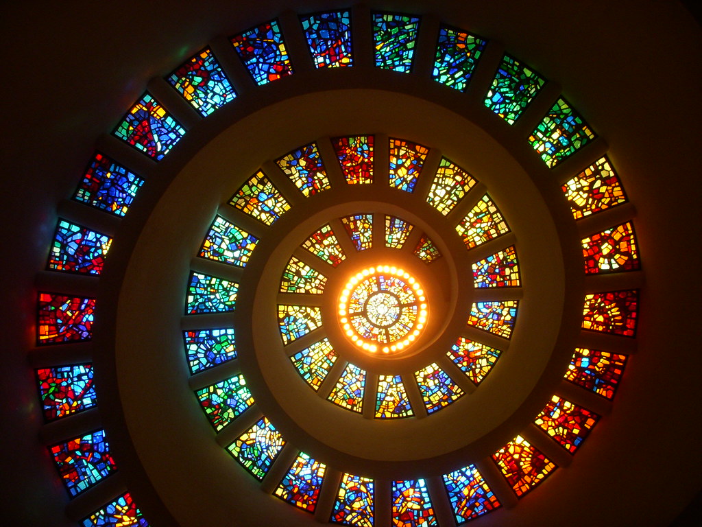 Glory Window Spiral Stained Glass Window An amazing spir… Flickr