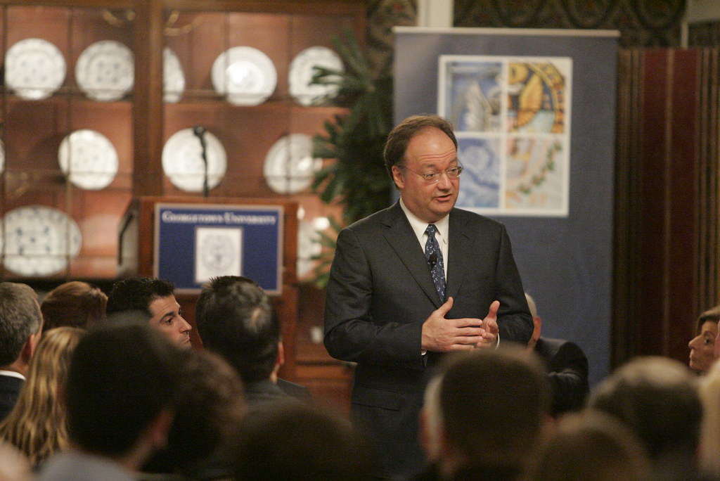 Townhall with President John J. DeGioia (October 13, 2009) Flickr