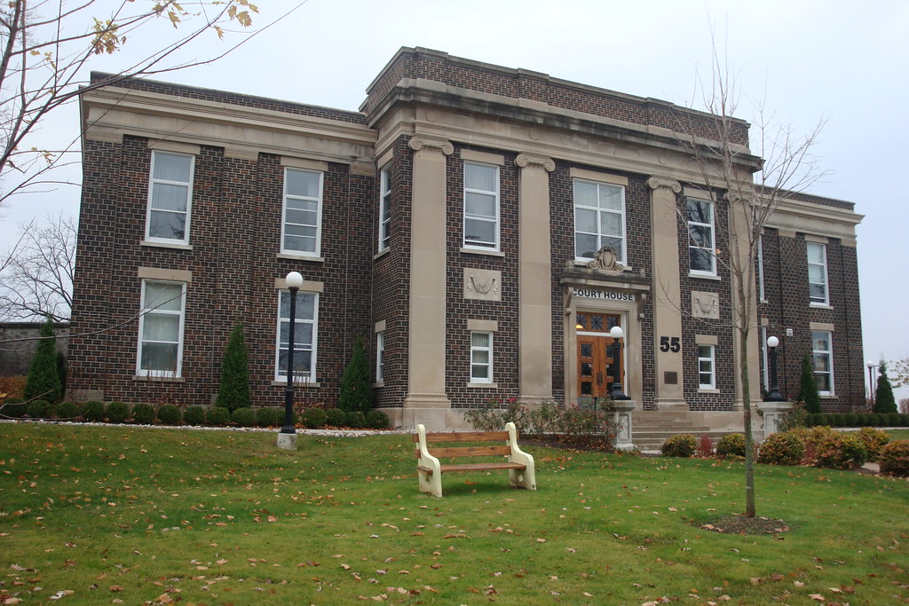 Cayuga Courthouse Cayuga Court House Originally built in 1… Flickr