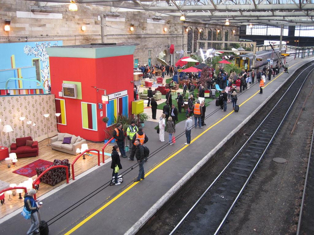 Homebase TV advert Carlisle Station Homebase are filming… Flickr