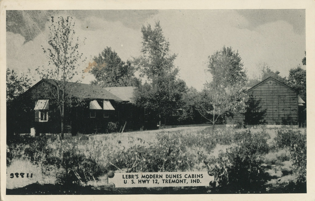 Lebr's Modern Dunes Cabins, 1954 Tremont, Indiana Flickr