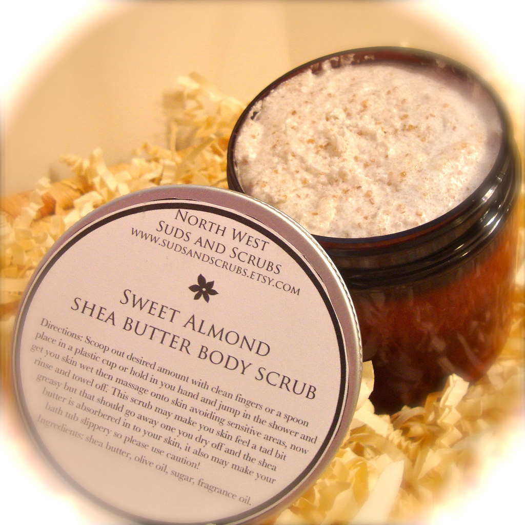 Shea Butter Sugar Scrub facial scrub