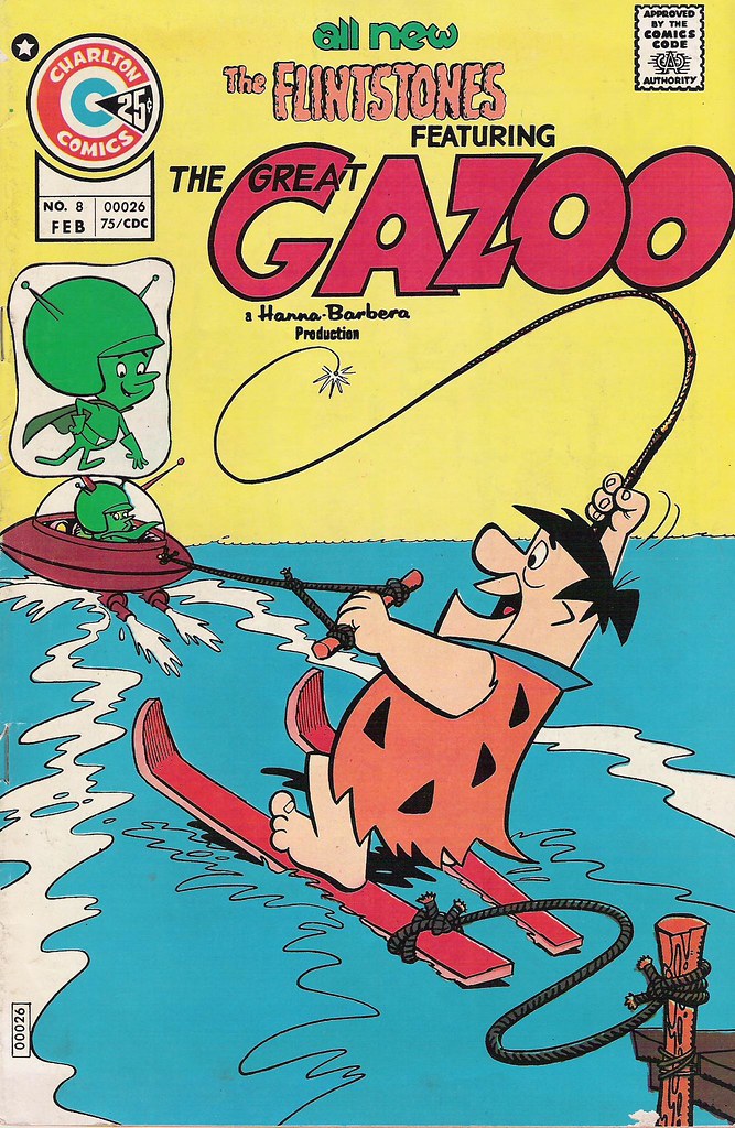 The Flintstones Great Gazoo comic book, 1975 Harvey Korman… Flickr