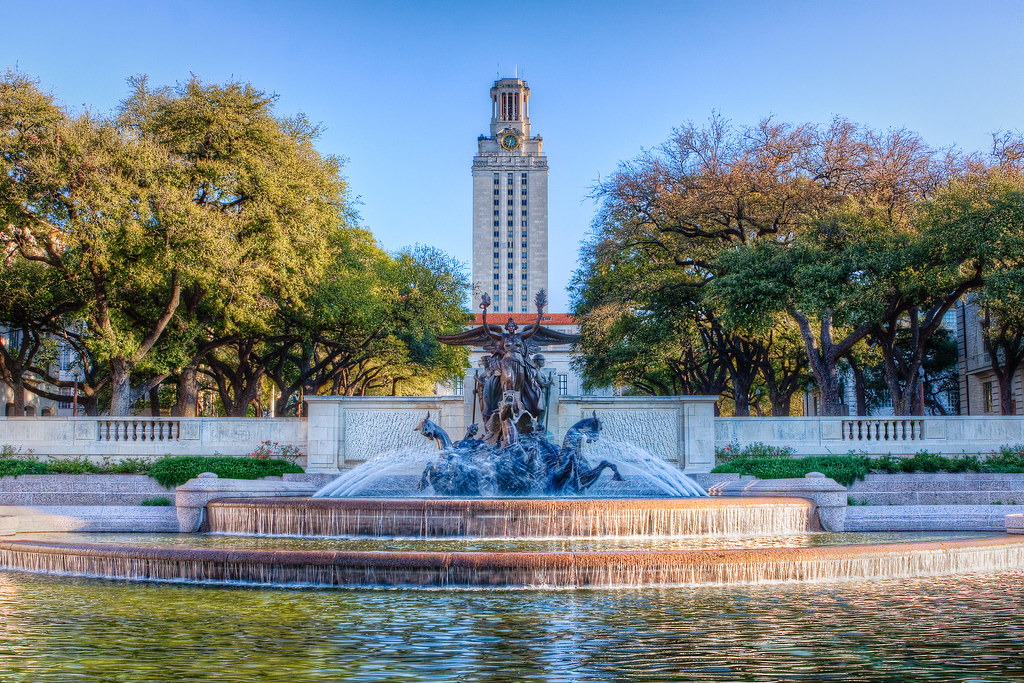 Littlefield Fountain...just after sunrise Looks much bette… Flickr