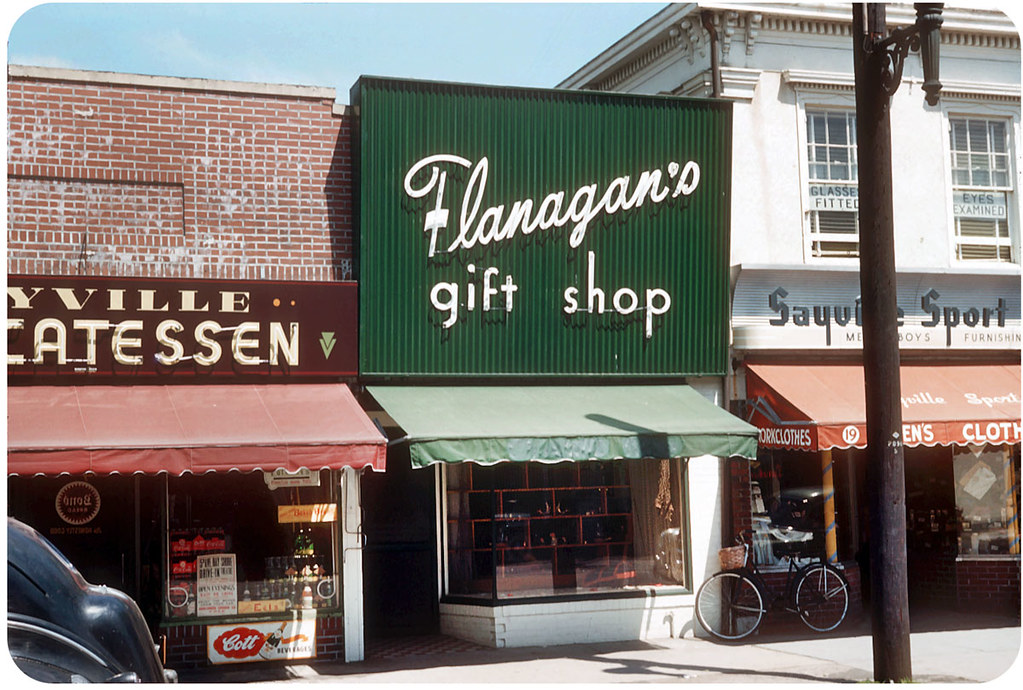 Flanagan's Gift Shop, Sayville, NY — June 1952 On Long Isl… Flickr