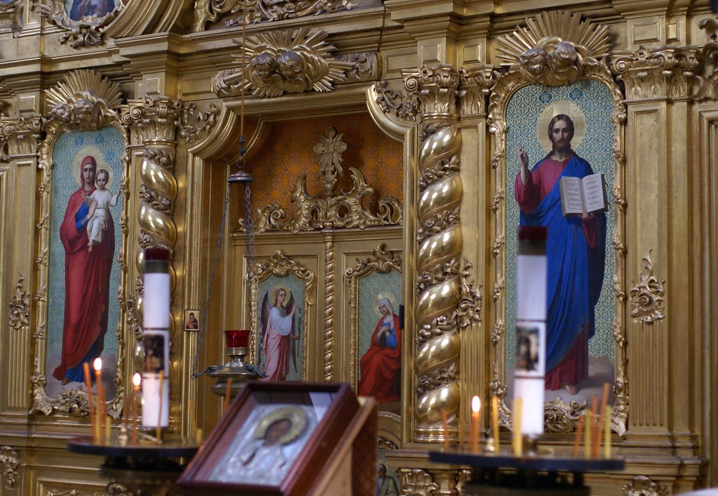 Bad Ems, RussischOrthodoxe Kirche, Ikonostase (RussianOr… Flickr