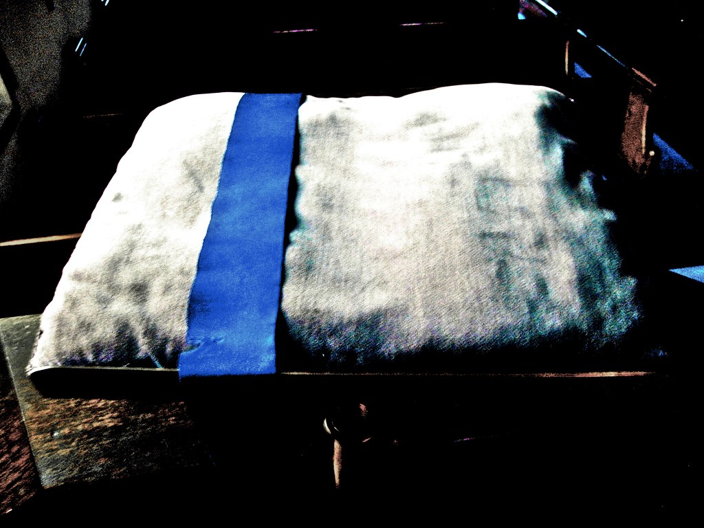 Bible cushion Jayne Whitehead Flickr