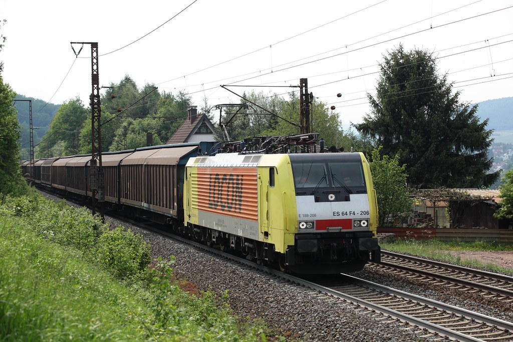 Locon 189 206 bergwärts Bk Hain am 11.5.11 schwellensittich Flickr