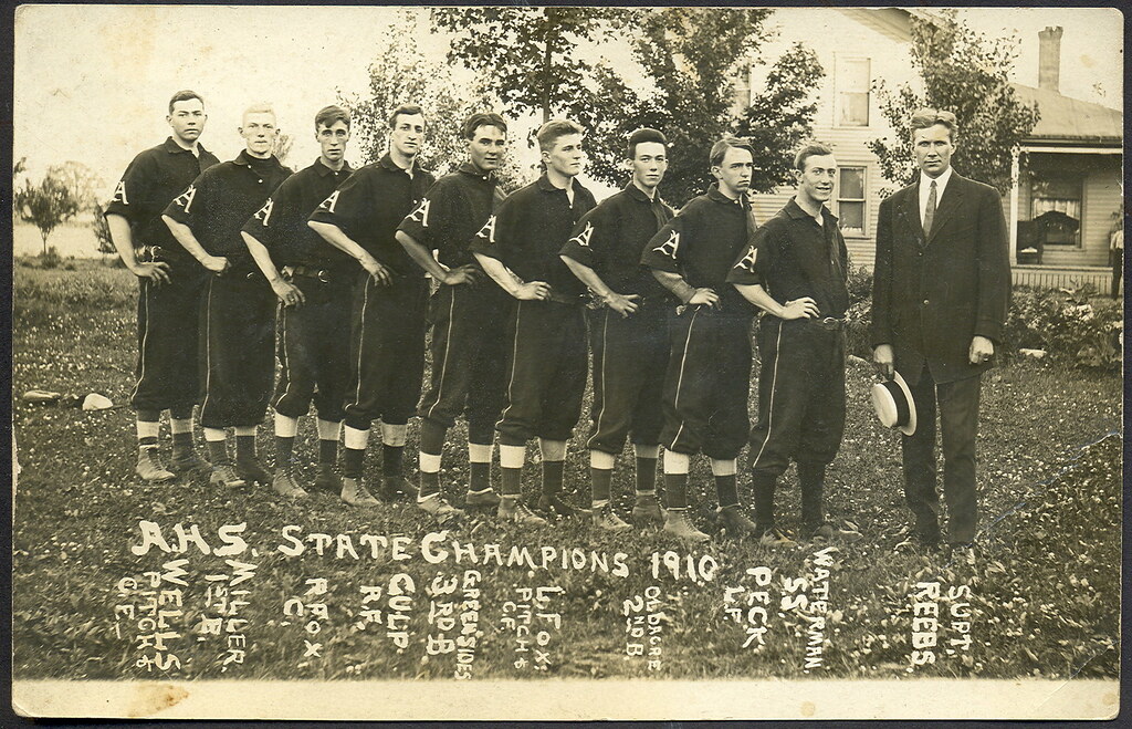 Athens MI 1910 Baseball Champs makes Calhoun County proud … Flickr