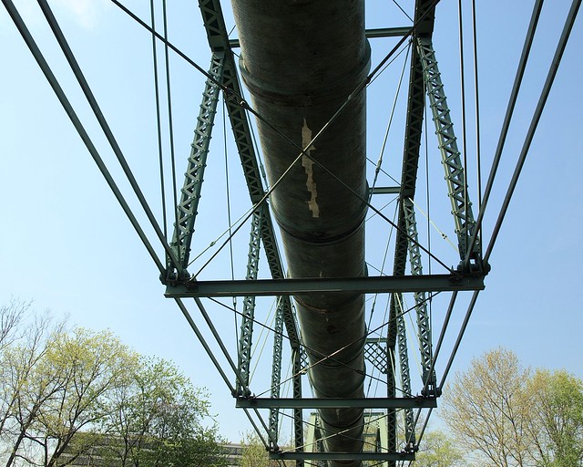 Water Pipe Utility Bridge over Passaic River, TotowaWoodland Park, New