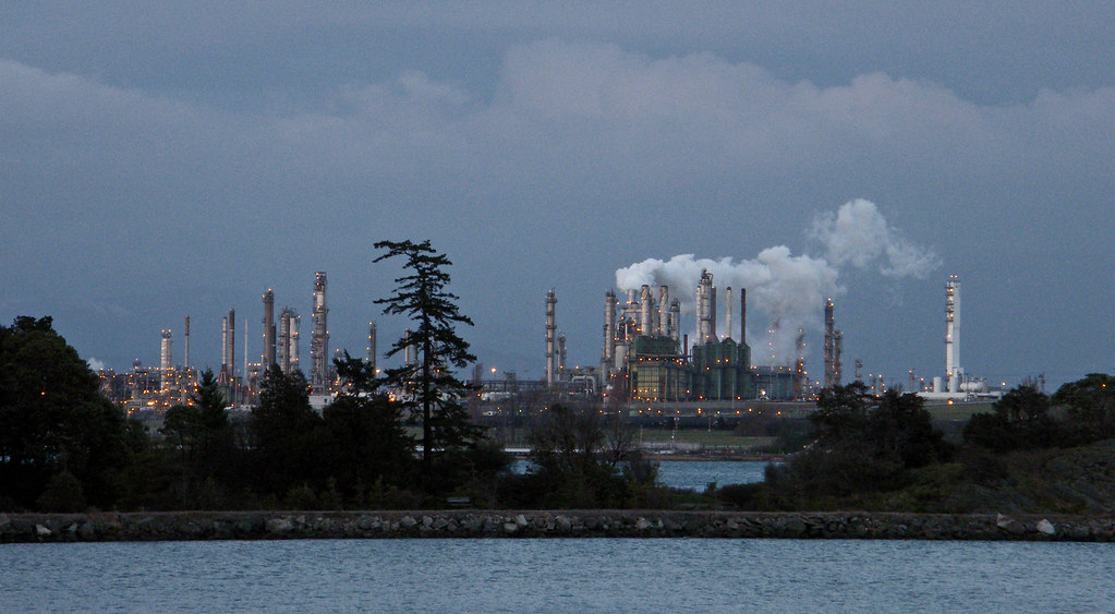 2008 Anacortes Visit Anacortes Oil Refinery Sue Coastal Observer