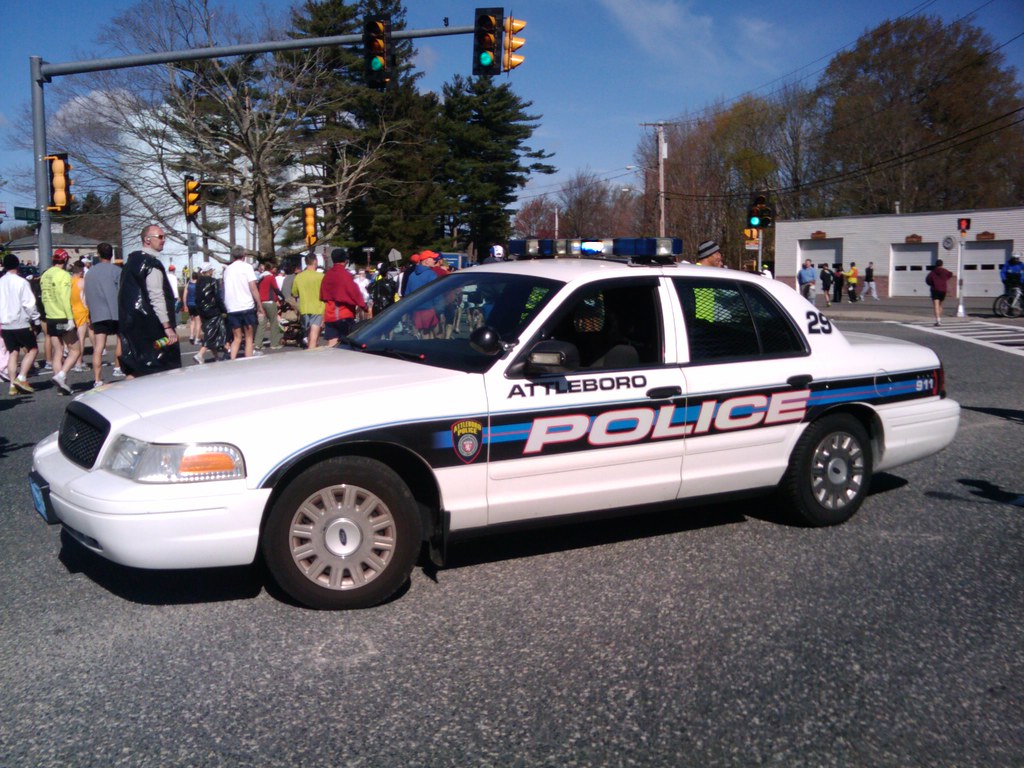 Attleboro, MA Police Ford Crown Victoria in Hopkinton, Mas… So Cal