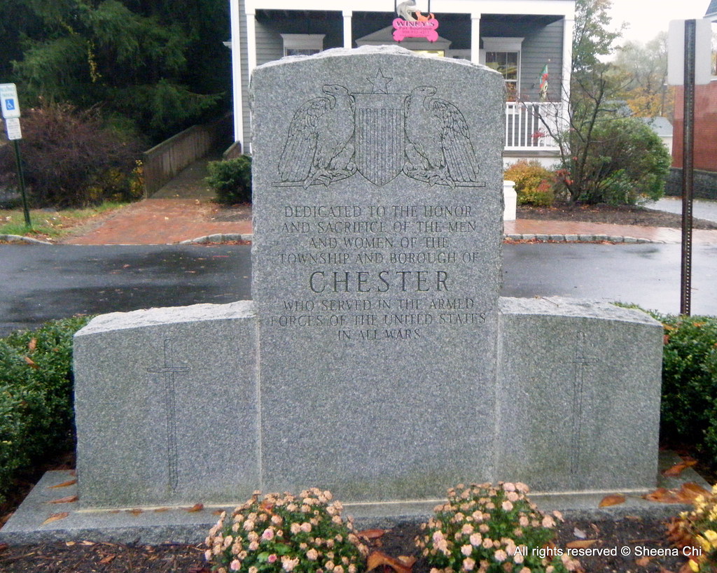 Chester War Memorial Dedicated to the Honor and Sacrifice … Flickr