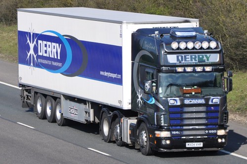 Derry Refrigerated Transport Scania R164L MX04 VHR Flickr