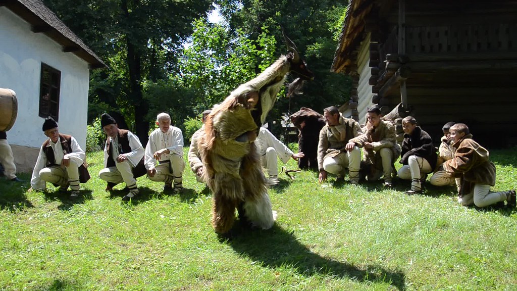 VIDEO Romanian ancient traditions the goat dance Flickr