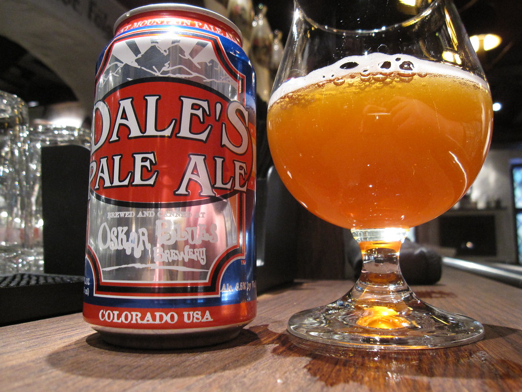 Oskar Blues Dales Pale Ale A can of Dale's Pale Ale from O… Flickr