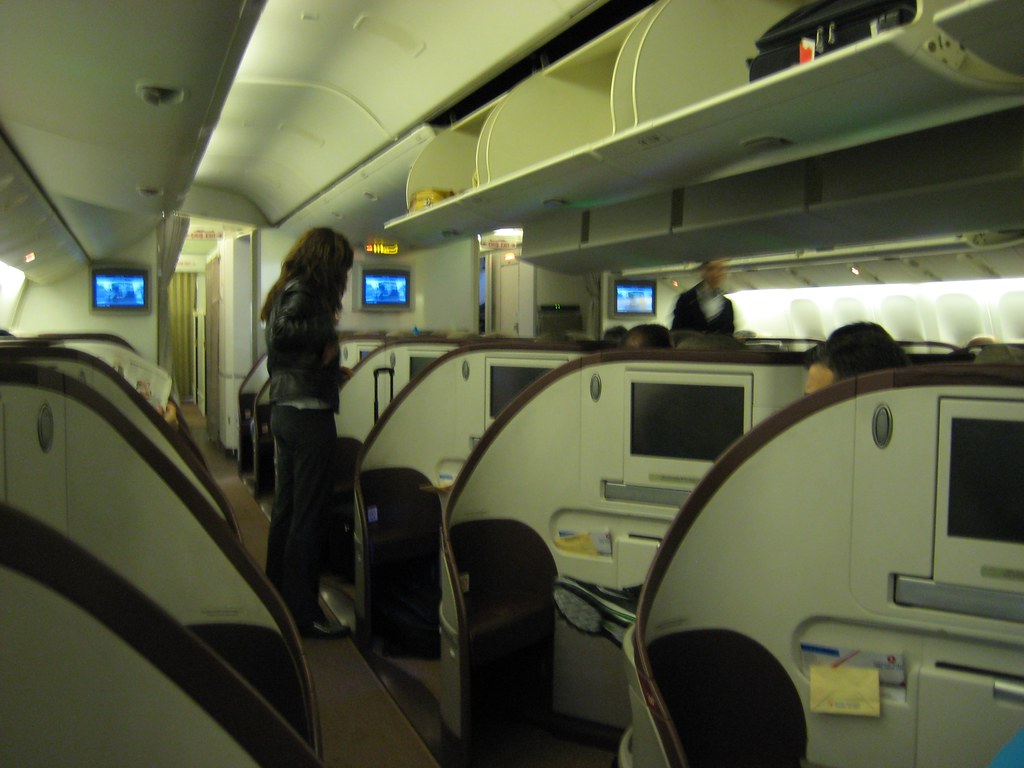 Turkish Airlines 777 business class JFKIstanbul flyvancity Flickr