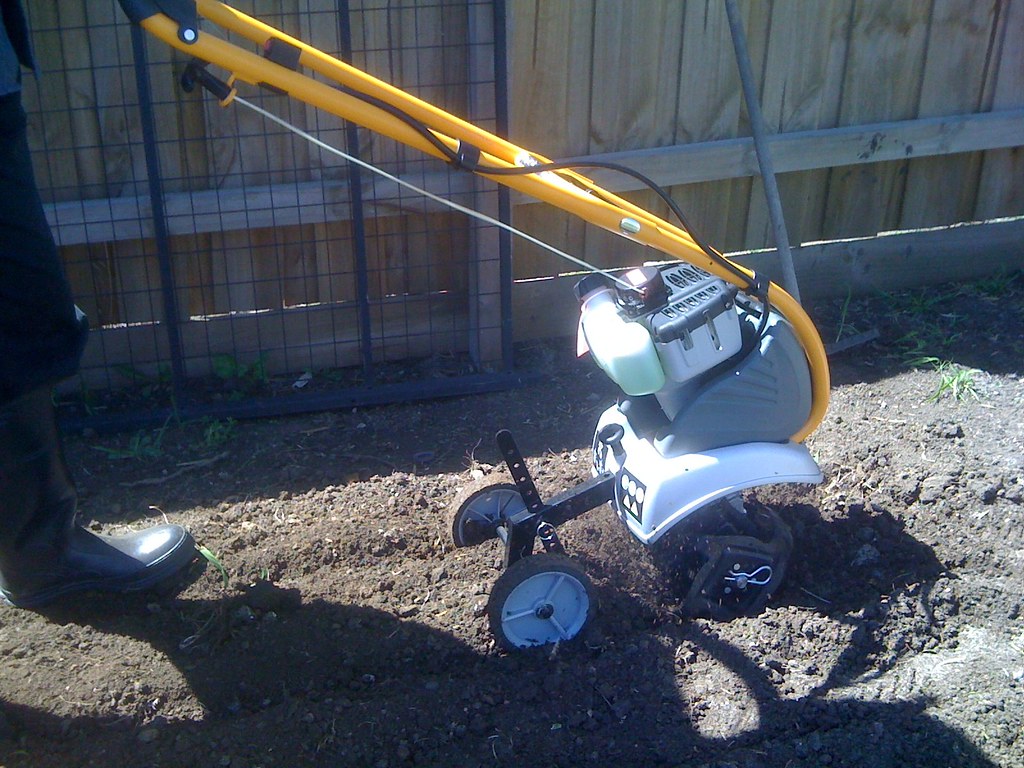 Tilling Garden bed A Ted B Flickr