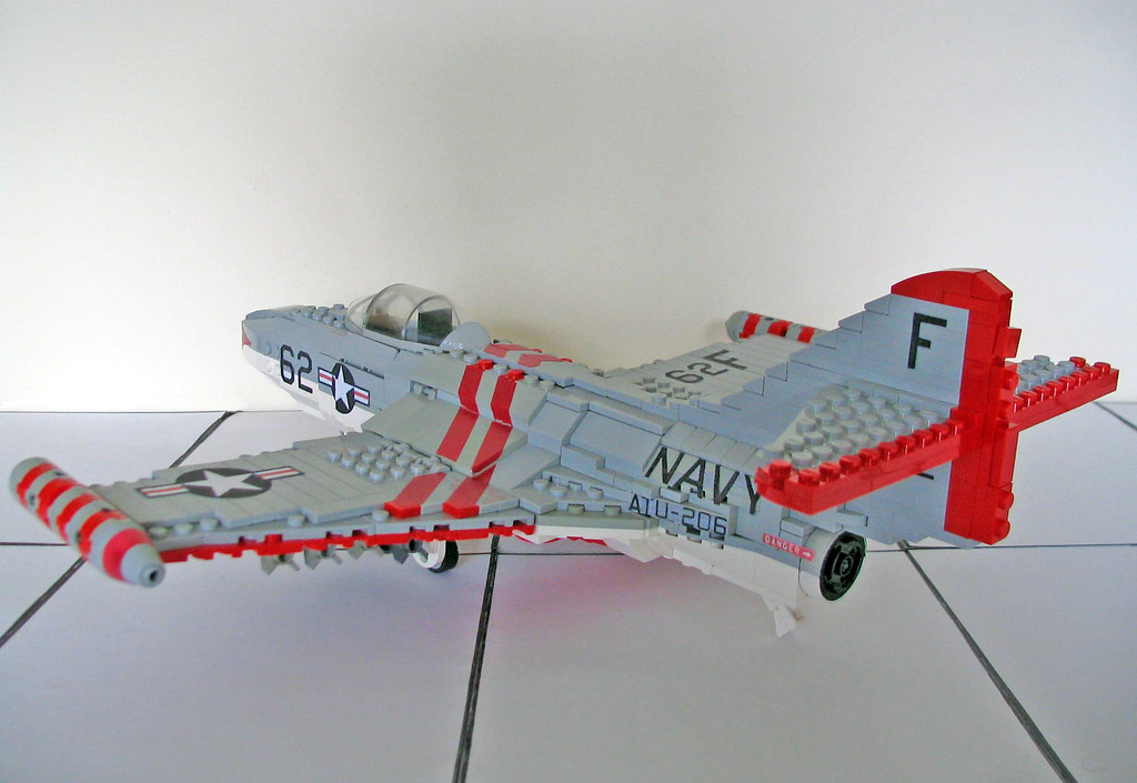 F9F Panther Rear view. John C. Lamarck Flickr