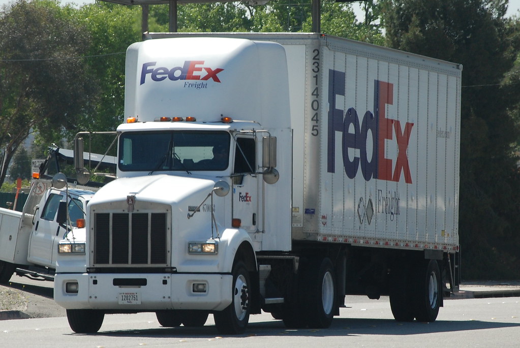 FEDEX FREIGHT KENWORTH BIG RIG TRUCK a photo on Flickriver