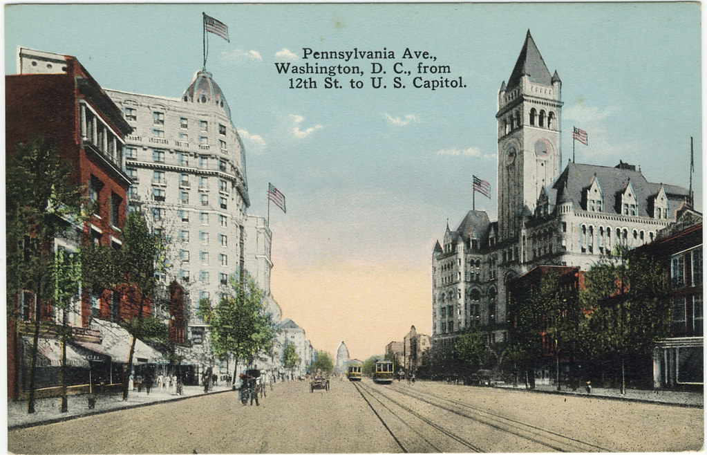 Pennsylvania Ave NW and 13th St facing southeast This view… Flickr