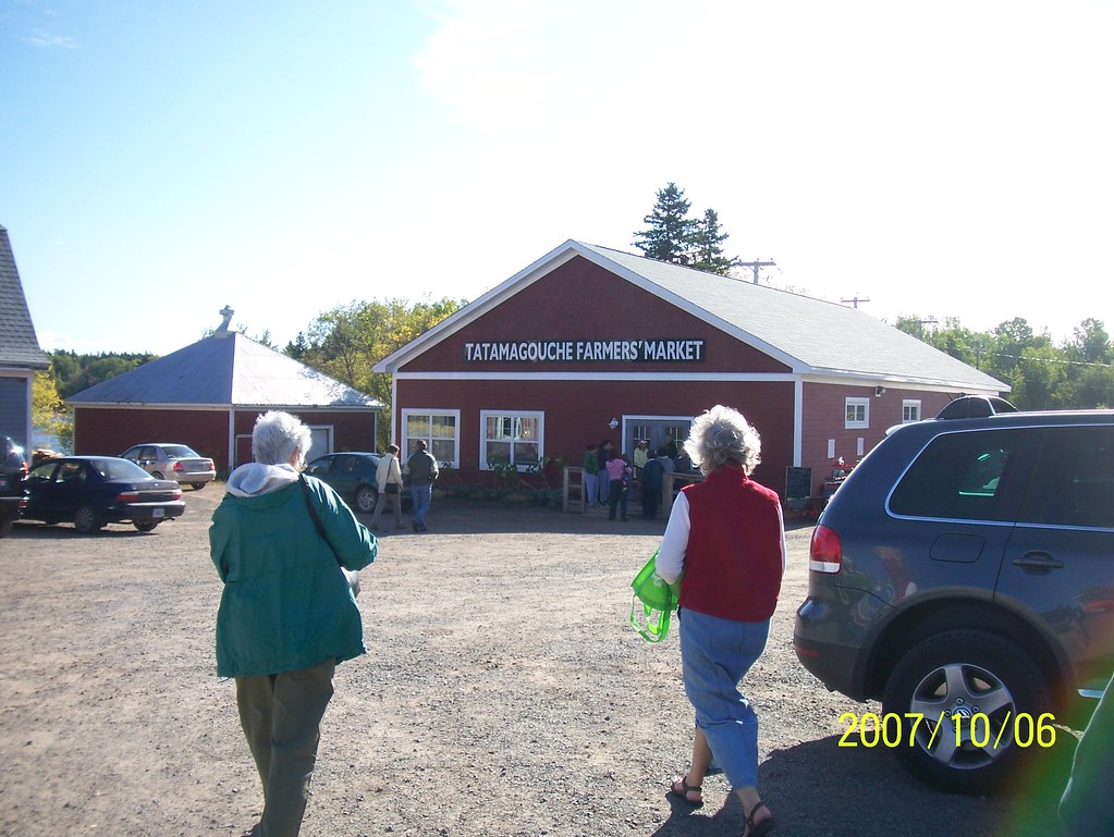 Tatamagouche Farmer's Market Fran and Ann can't wait! Flickr