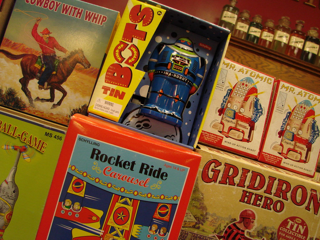 Replica old toys for sale in the Fair Oaks Pharmacy and So… Flickr