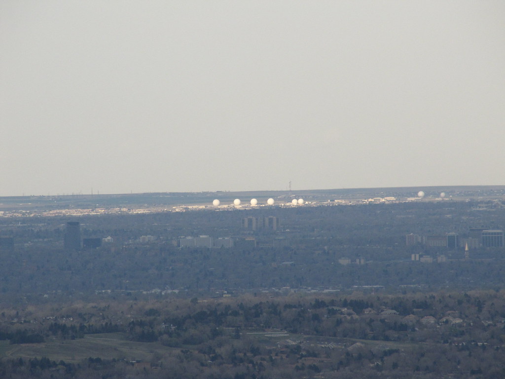 Buckley AFB Radar domes Jeff Flickr
