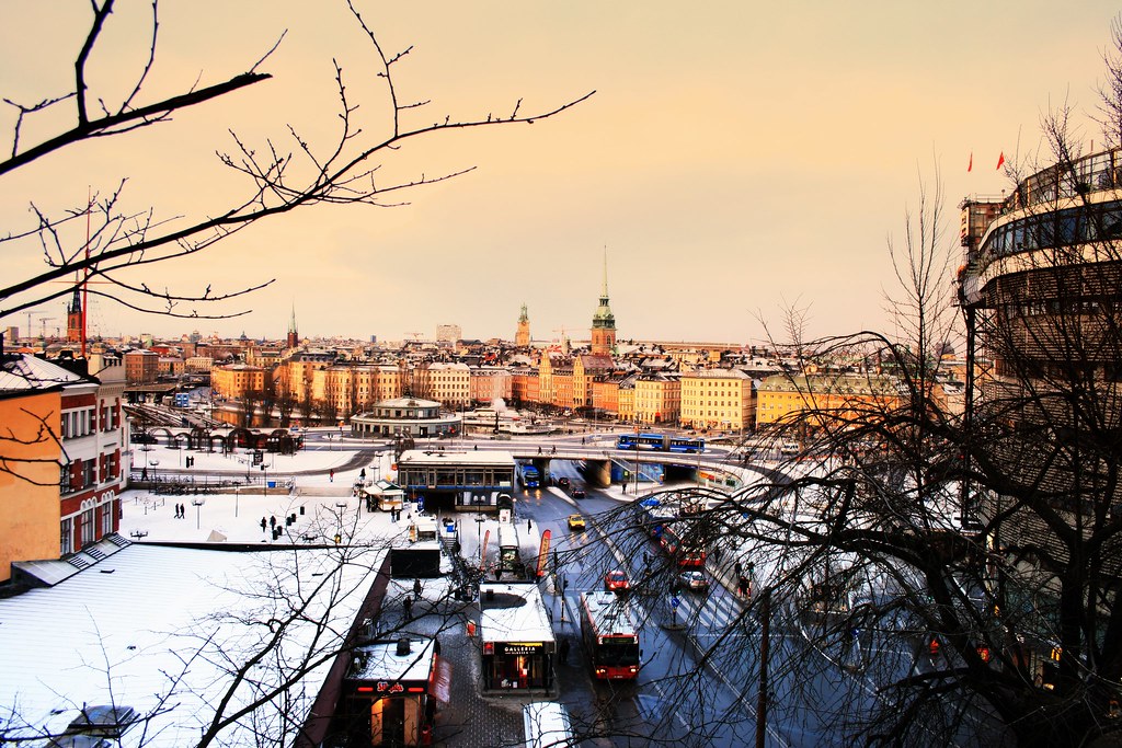 Sunny weather on a cold day, Stockholm, Sweden … Flickr