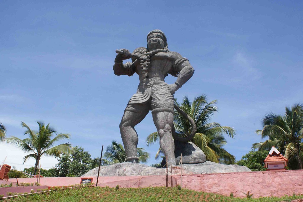 Jai Hanuman Largest Hanuman statue in Kerala at Ezhimala h… Flickr